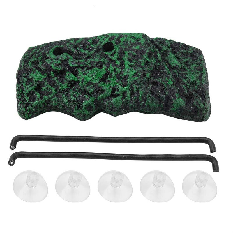 Tnfeeon Reptile Floating, Basking Stage Floating Island with Sucker Aquarium Accessory for Amphius Animals(Large) - Image 5